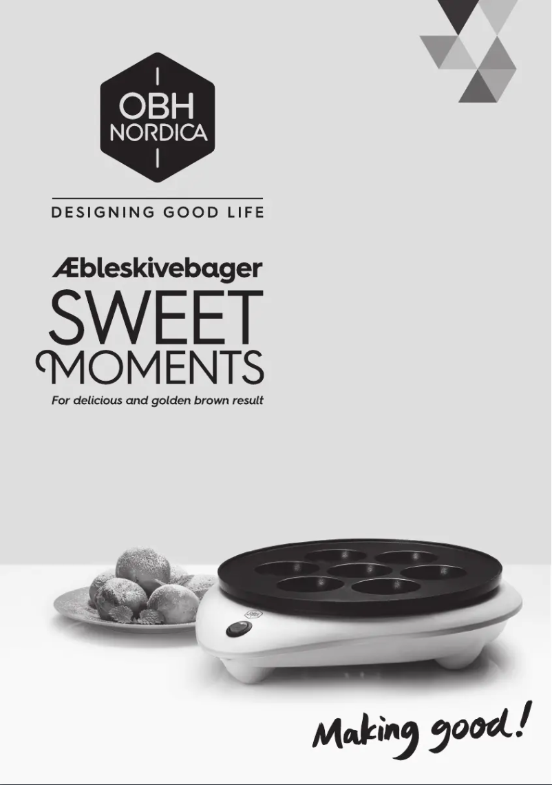 Página nº 1 - Manual de usuario OBH Nordica Sweet Moments 6931