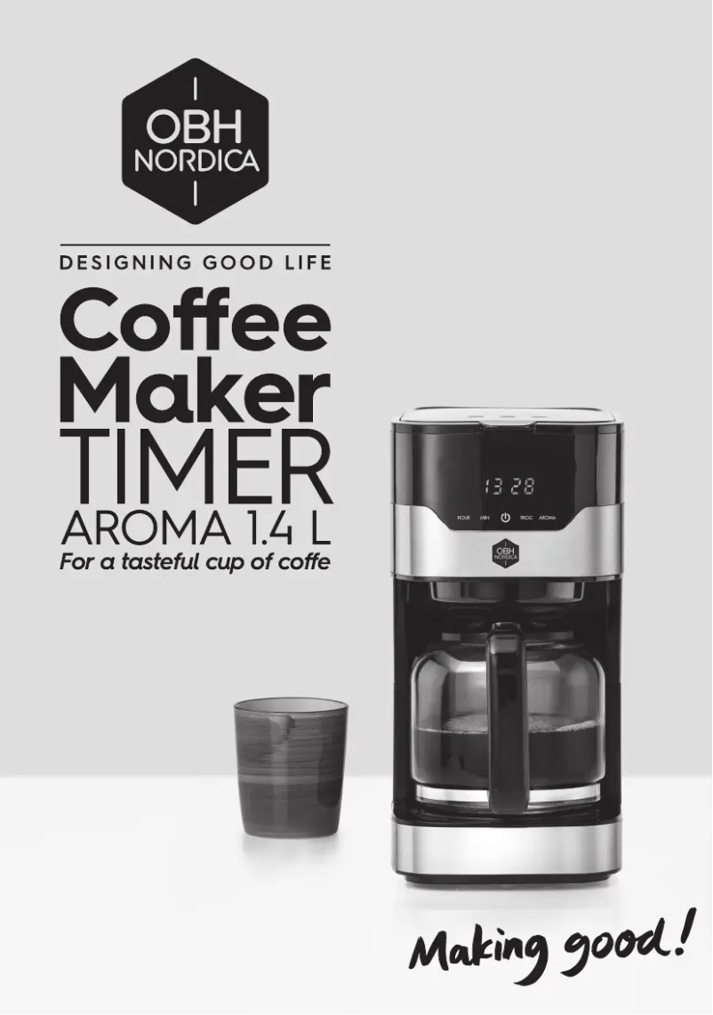 Página nº 1 - Manual de usuario OBH Nordica Tempo Aroma 2330