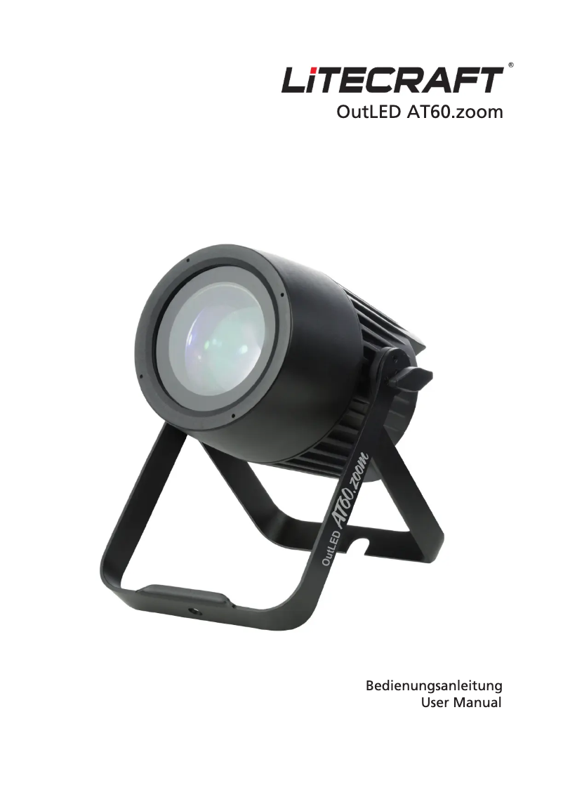 Imagen de la primera página del manual del dispositivo OutLED AT60.zoom