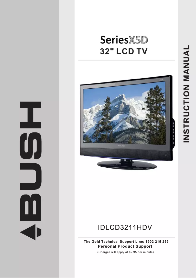 Página 1 del manual Manual de usuario Bush IDLCD3211HDV