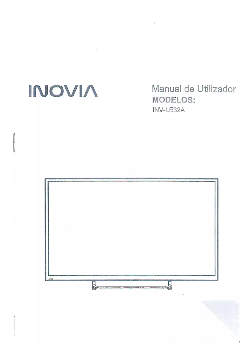Página 1 del manual Manual de usuario Inovia INV-LE32A