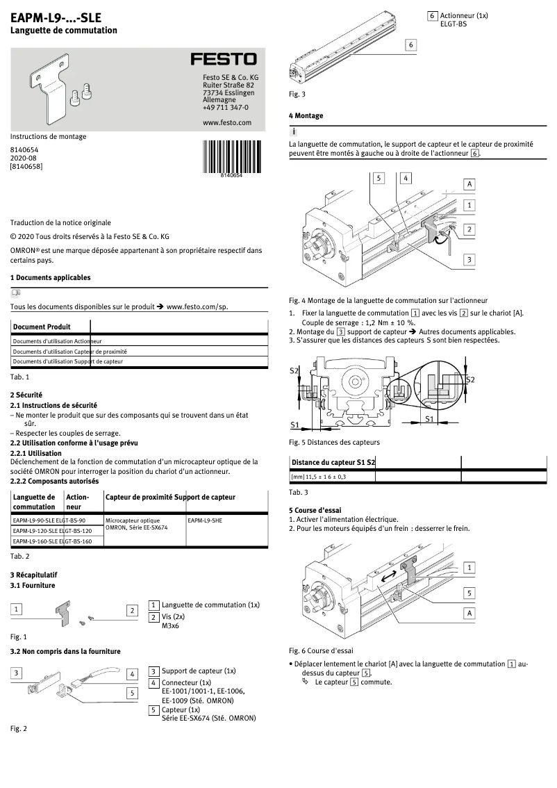 Imagen de la primera página del manual del dispositivo EAPM-L9-160-SLE