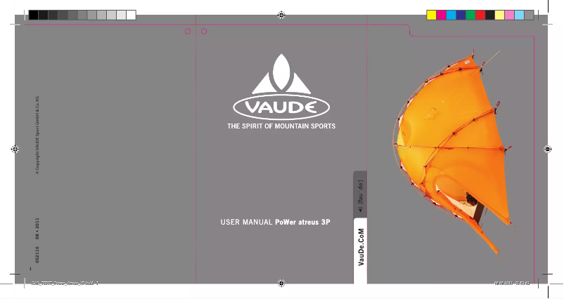Imagen de la primera página del manual del dispositivo Power Atreus 3P