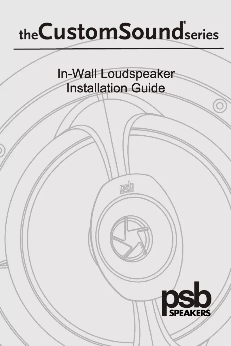 Imagen de la primera página del manual del dispositivo CustomSound CW26