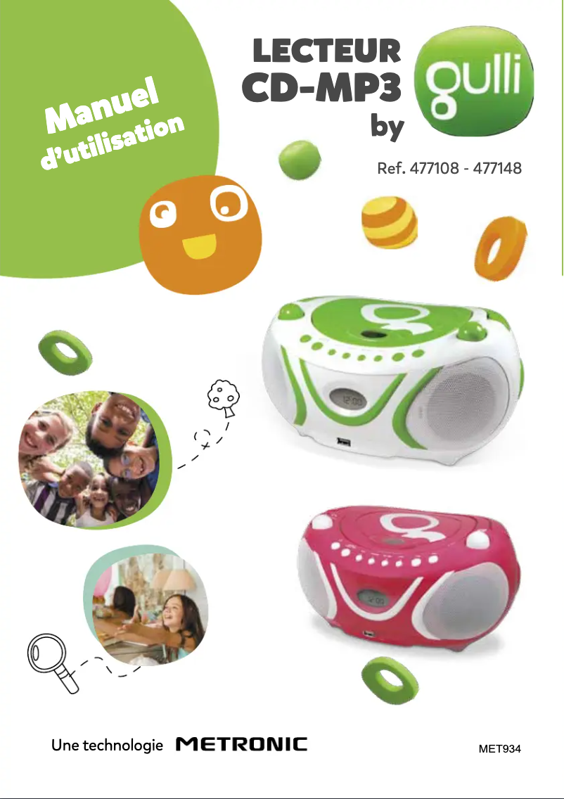 Imagen de la primera página del manual del dispositivo 477148