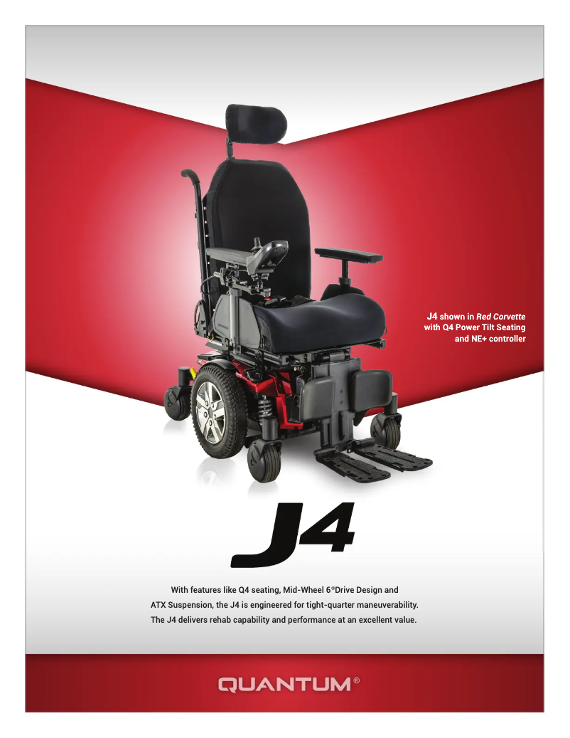 Página 1 del manual Folleto Quantum J4