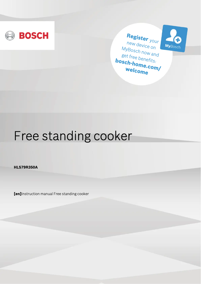 Imagen de la primera página del manual del dispositivo Serie 6 HLS79R350A