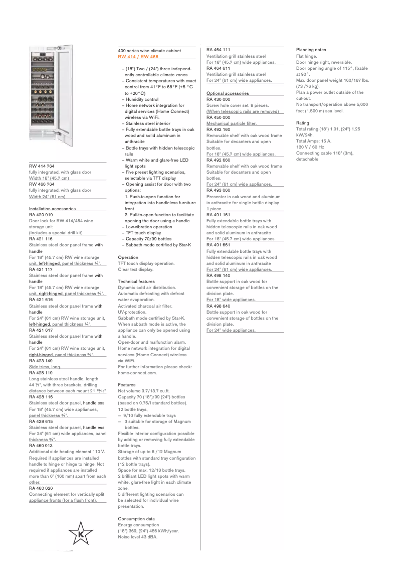 Imagen de la primera página del manual del dispositivo RW414764