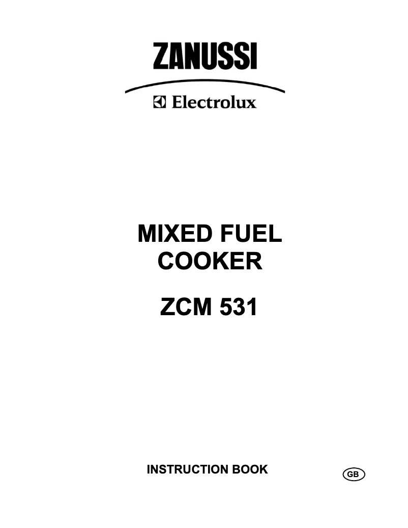 Imagen de la primera página del manual del dispositivo ZCM531X