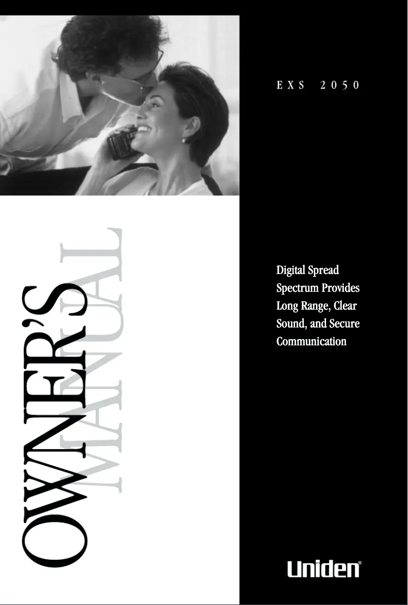 Página 1 del manual Manual de usuario Uniden EXS 2050