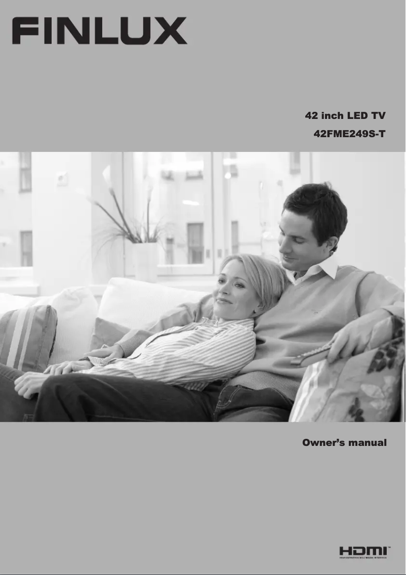 Página 1 del manual Manual de usuario Finlux 42FME249S-T