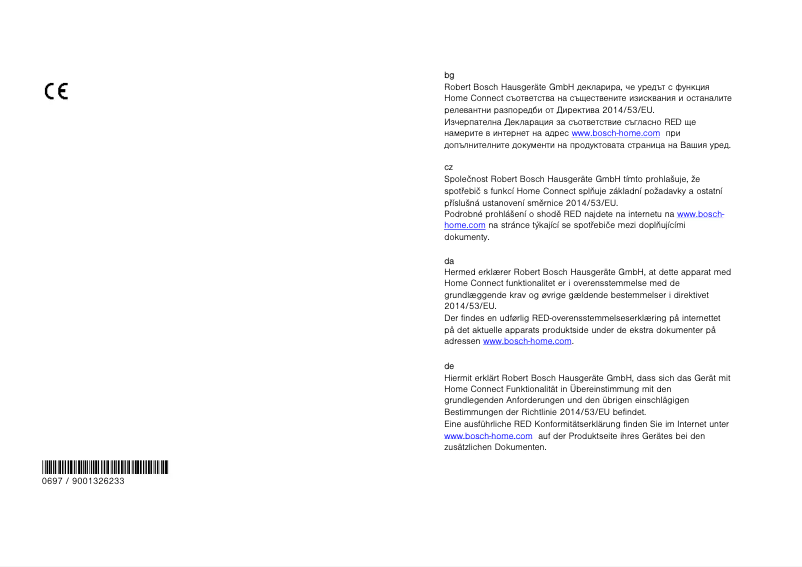 Página nº 1 - Manual de instrucciones Bosch WTX87K90