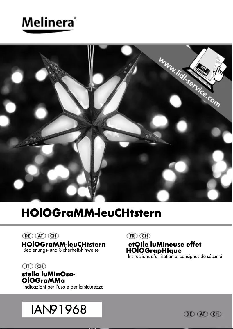 Imagen de la primera página del manual del dispositivo Z31617A