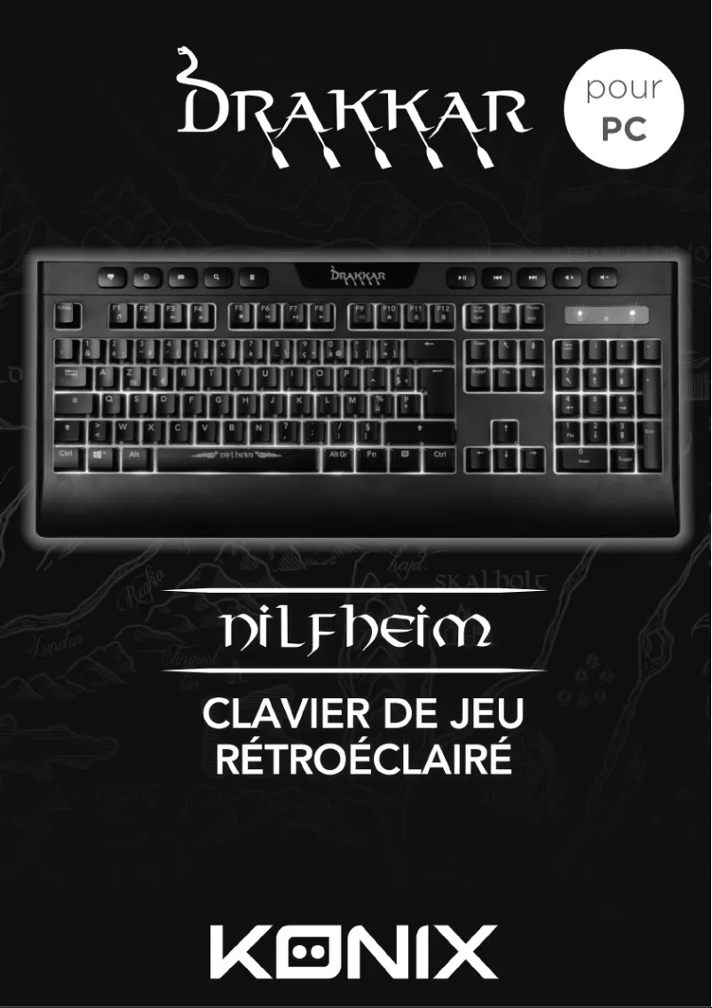 Página 1 del manual Manual de usuario Konix Brakkar