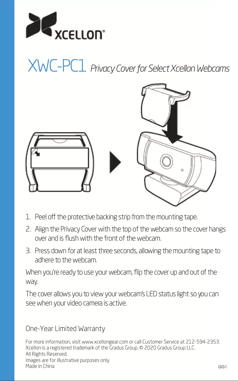 Imagen de la primera página del manual del dispositivo XWC-PC1