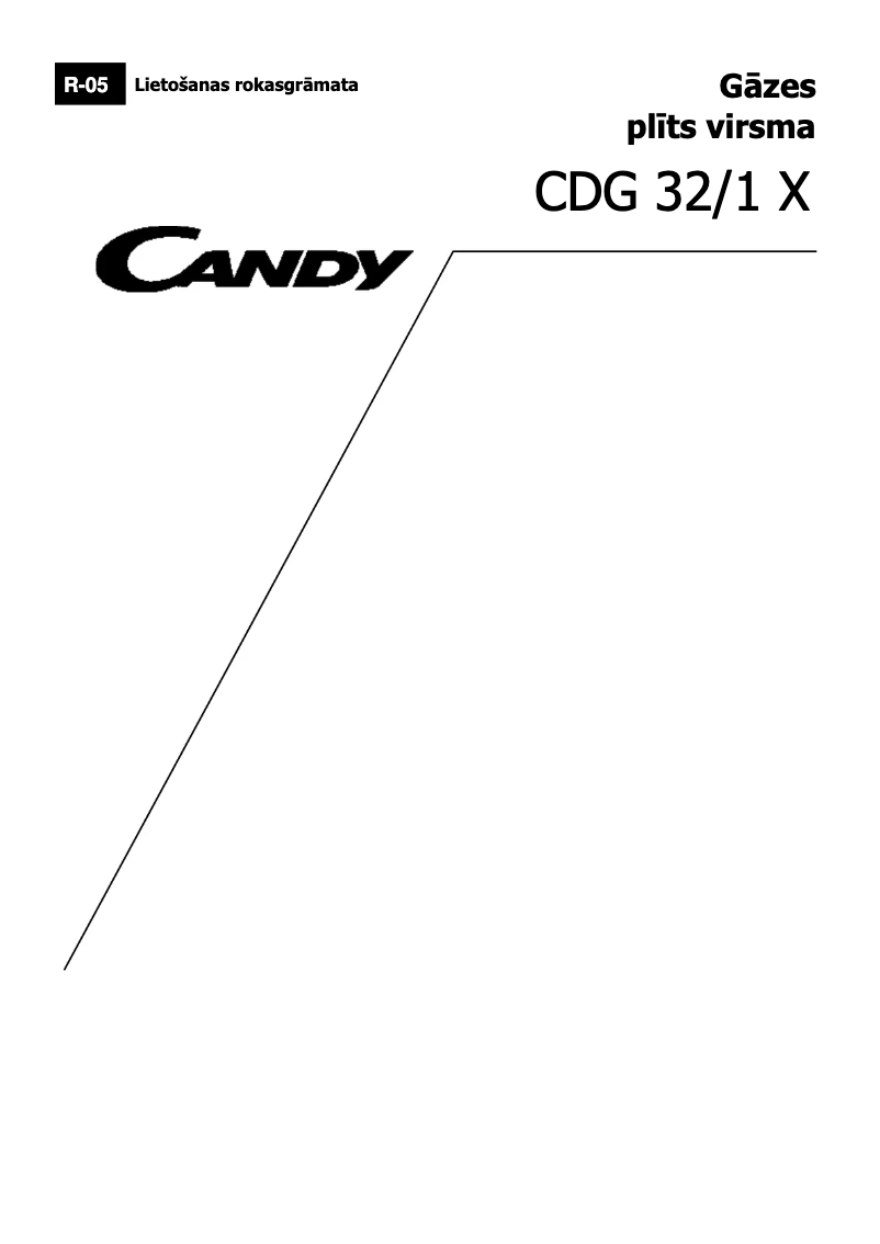 Imagen de la primera página del manual del dispositivo CDG31/1SPX