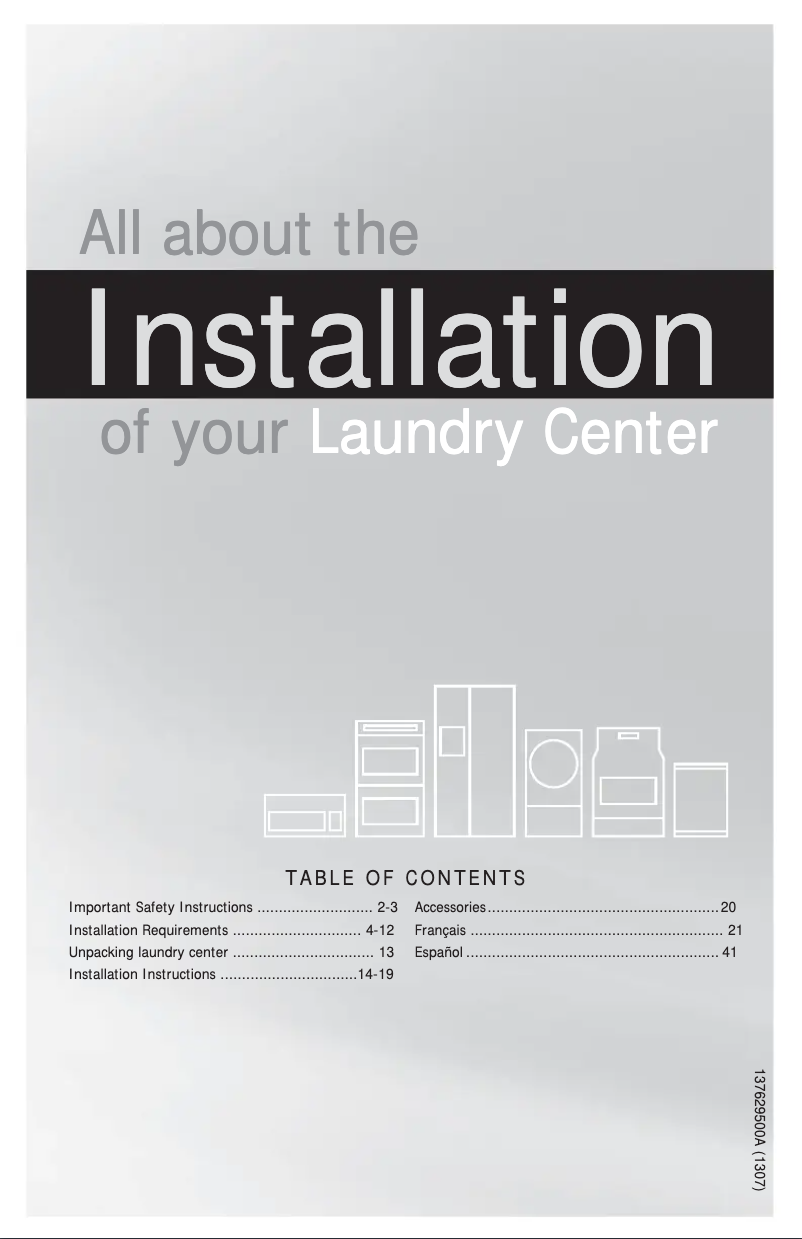 Imagen de la primera página del manual del dispositivo FFLG2022MW
