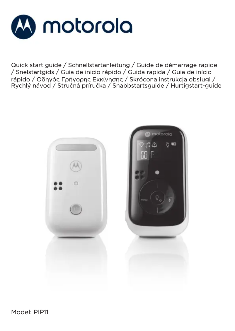 Imagen de la primera página del manual del dispositivo PIP11