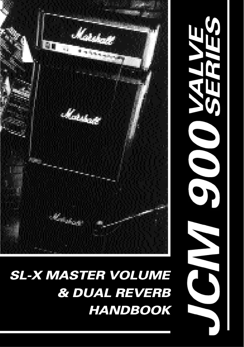 Imagen de la primera página del manual del dispositivo JCM 900 Valve series