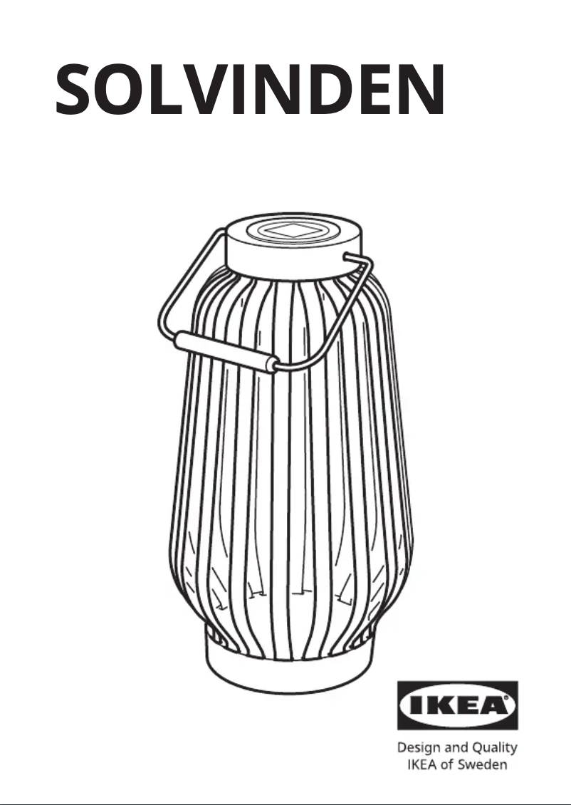 Imagen de la primera página del manual del dispositivo SOLVINDEN 805.146.04