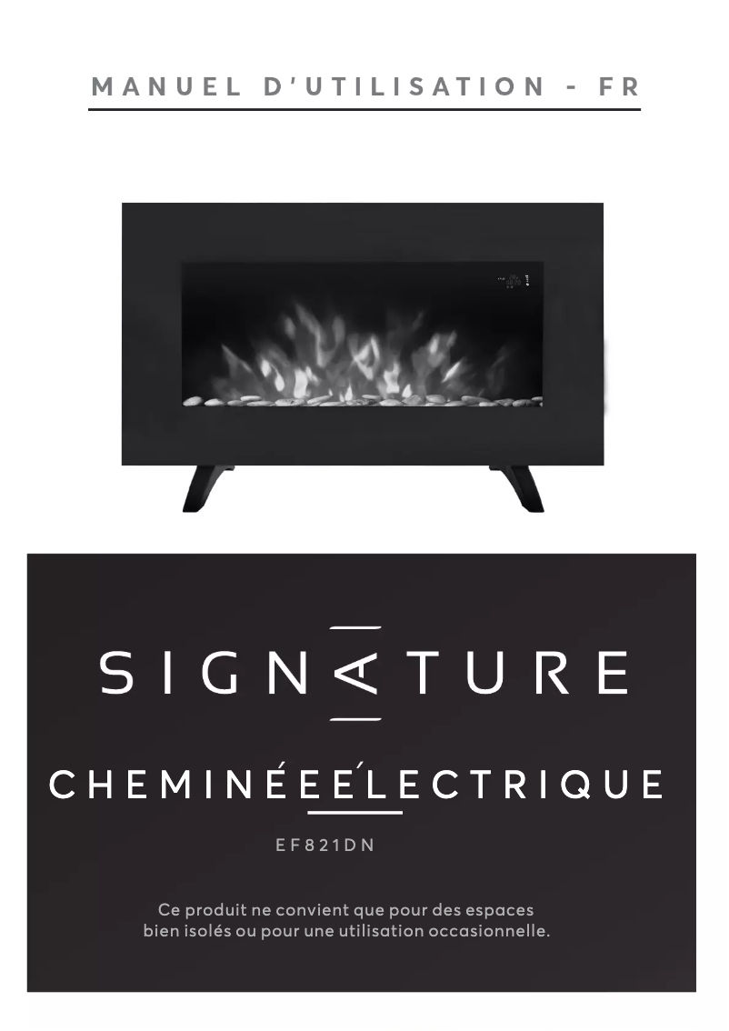 Imagen de la primera página del manual del dispositivo EF821DN