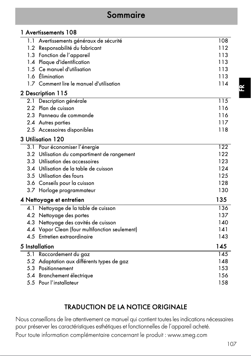Imagen de la primera página del manual del dispositivo TR4110AZ