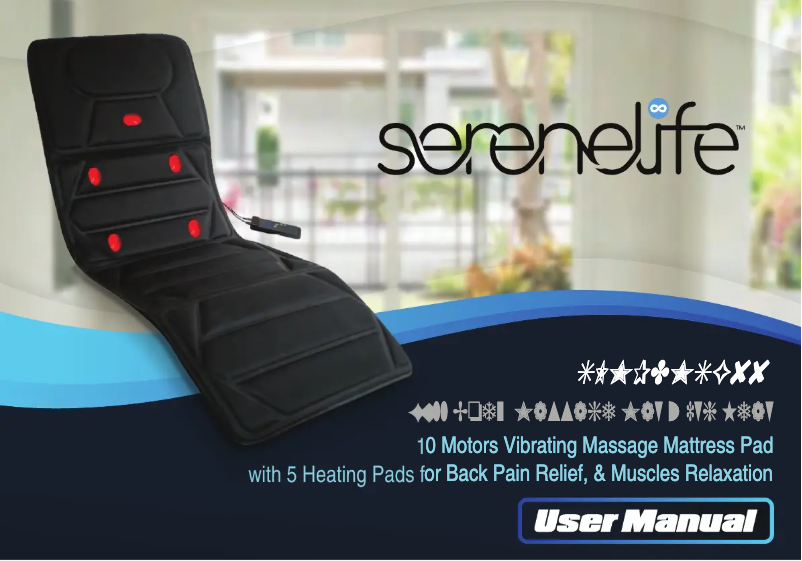 Página 1 del manual Manual de usuario SereneLife SLMPDMSG88