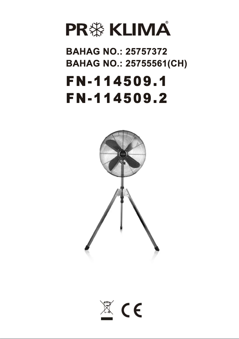 Imagen de la primera página del manual del dispositivo FN-114509