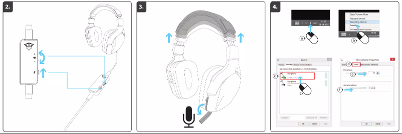 Página 1 del manual Manual de usuario Trust Creon GXT 345