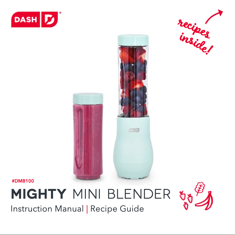 Imagen de la primera página del manual del dispositivo Mighty Mini DMB100GBAQ06