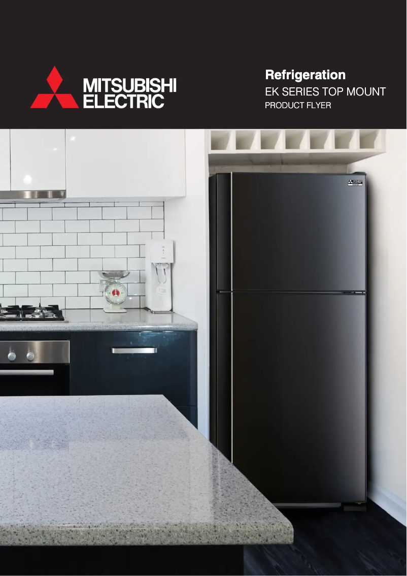 Página 1 del manual Ficha técnica Mitsubishi MR-508EK-W-A2