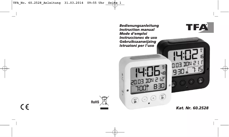 Imagen de la primera página del manual del dispositivo 60.2528