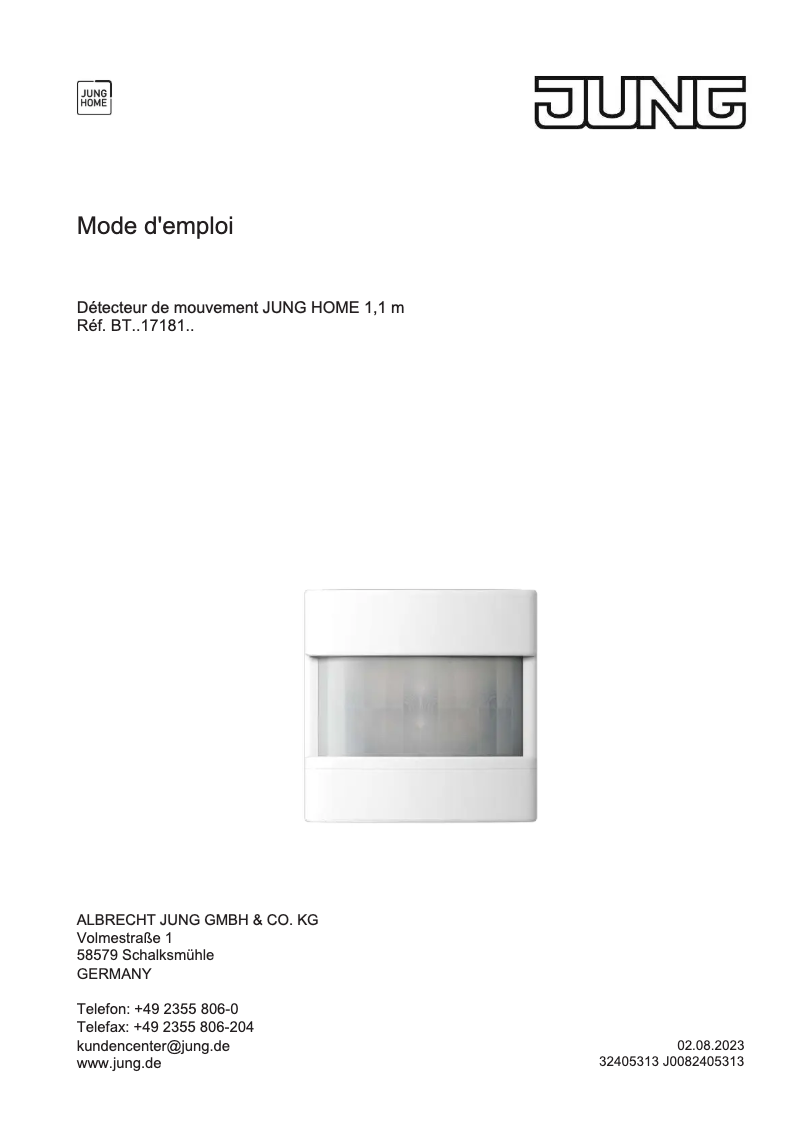 Imagen de la primera página del manual del dispositivo BTLC17181236