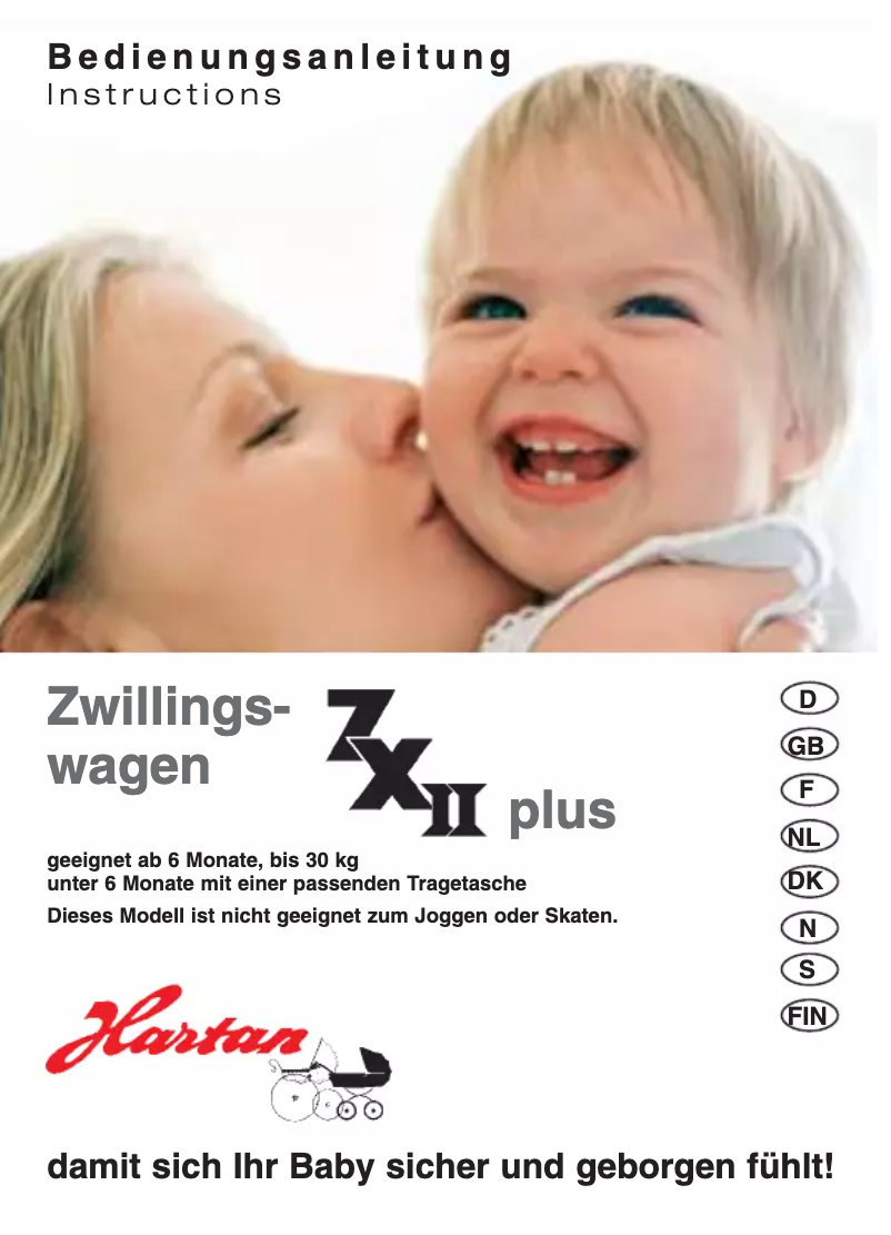 Página 1 del manual Manual de usuario Hartan ZX II plus