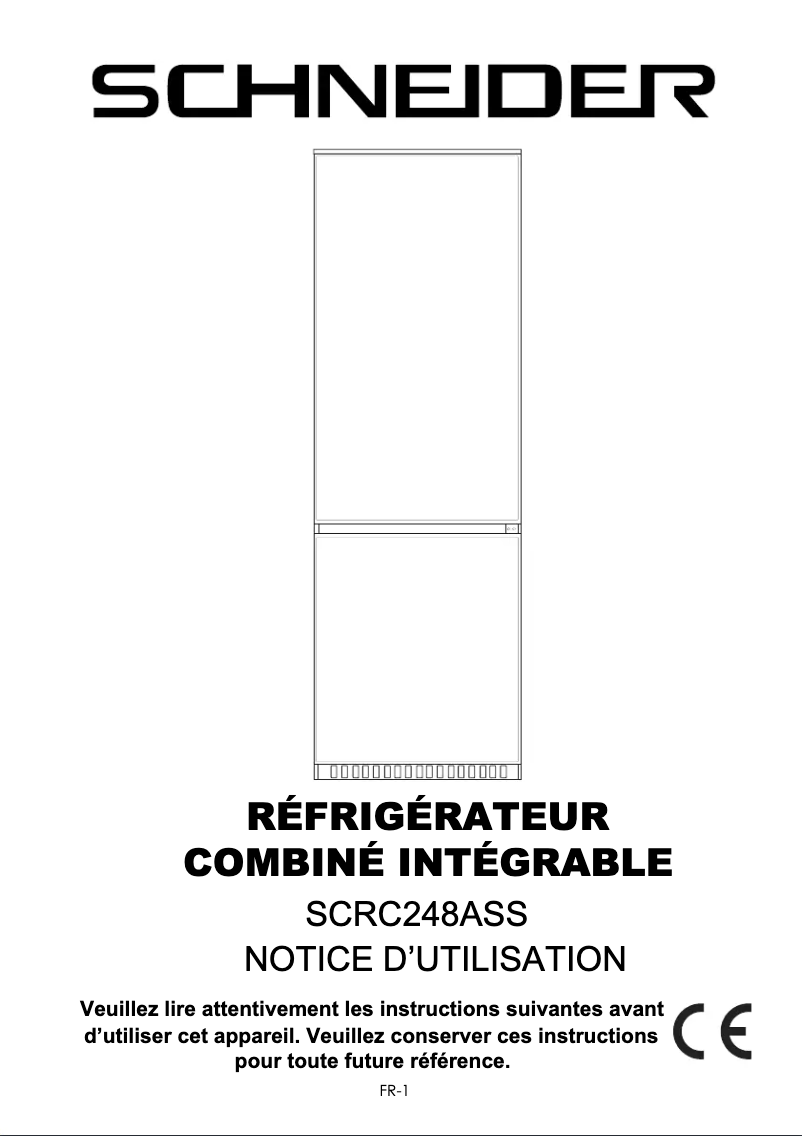 Imagen de la primera página del manual del dispositivo SCRC248ASS