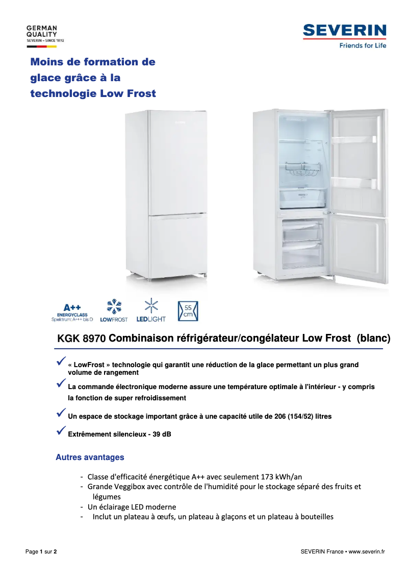 Imagen de la primera página del manual del dispositivo KGK 8970