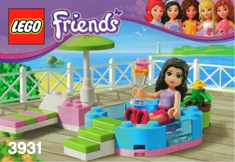 Página 1 del manual Manual de usuario Lego Friends 3931
