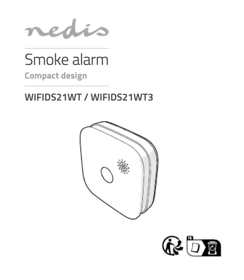 Página nº 1 - Manual de usuario Nedis WIFIDS21WT3