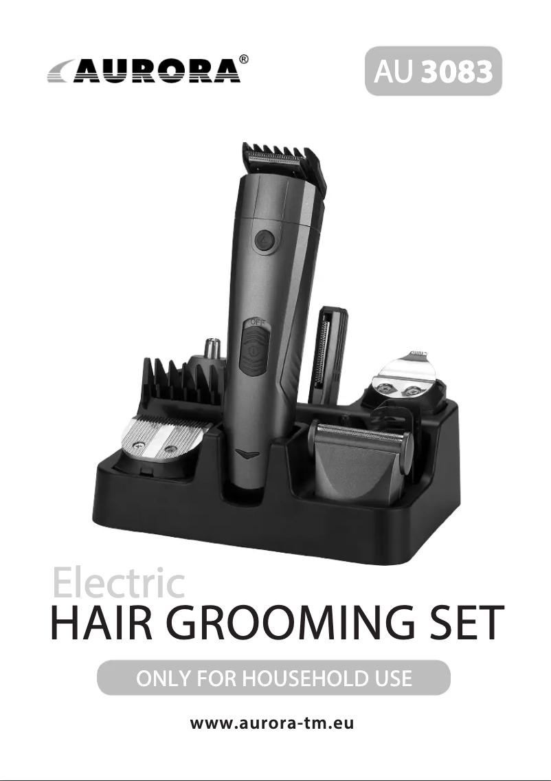 Imagen de la primera página del manual del dispositivo AU 3083