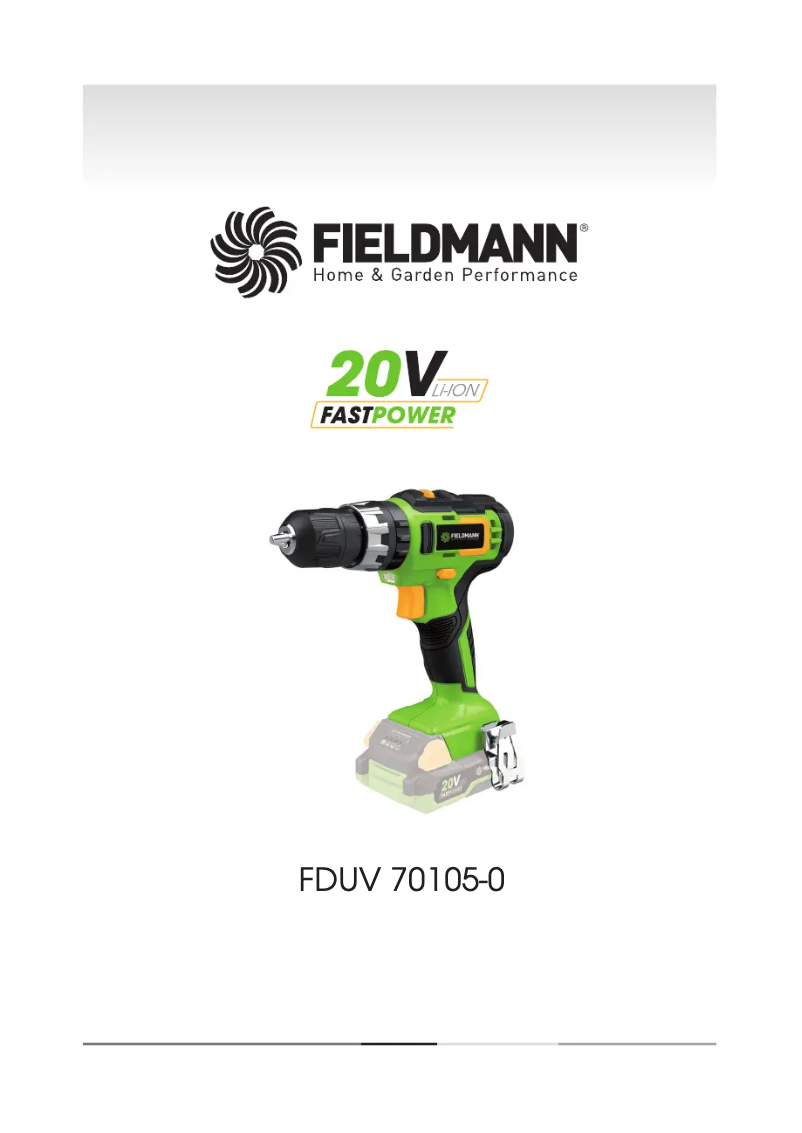 Página 1 del manual Manual de usuario Fieldmann FDUV 70105-0