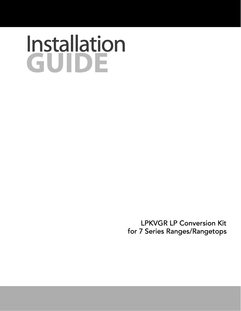 Imagen de la primera página del manual del dispositivo VGR74826GSSLP