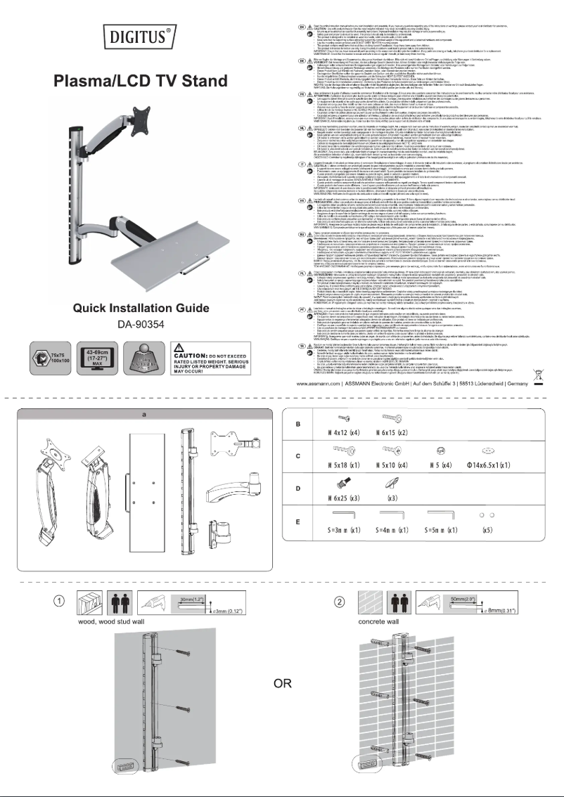 Imagen de la primera página del manual del dispositivo DA-90354
