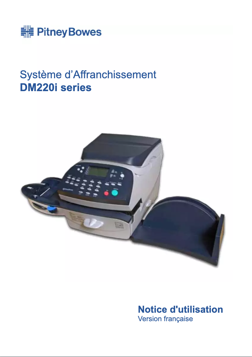 Imagen de la primera página del manual del dispositivo DM220i