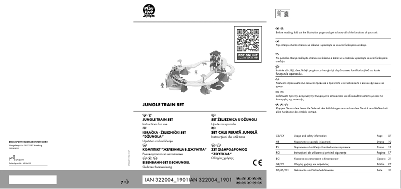 Imagen de la primera página del manual del dispositivo IAN 322004