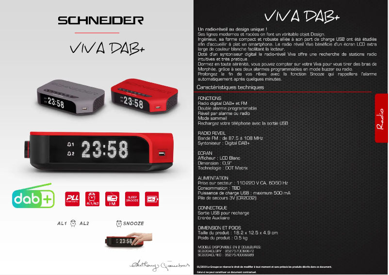 Imagen de la primera página del manual del dispositivo SC320CLGRY