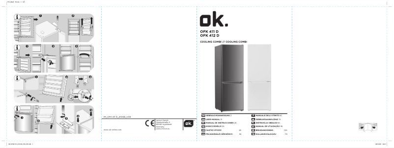 Página 1 del manual Manual de usuario OK OFK 411 D