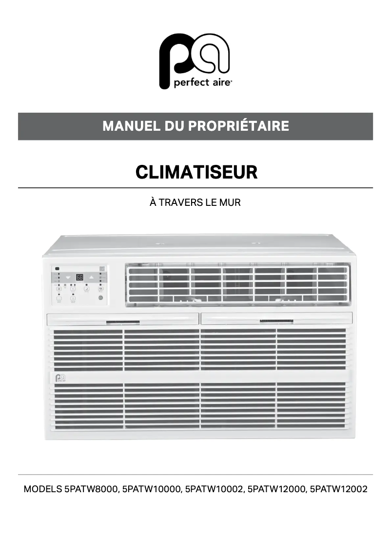 Imagen de la primera página del manual del dispositivo 5PATW12000
