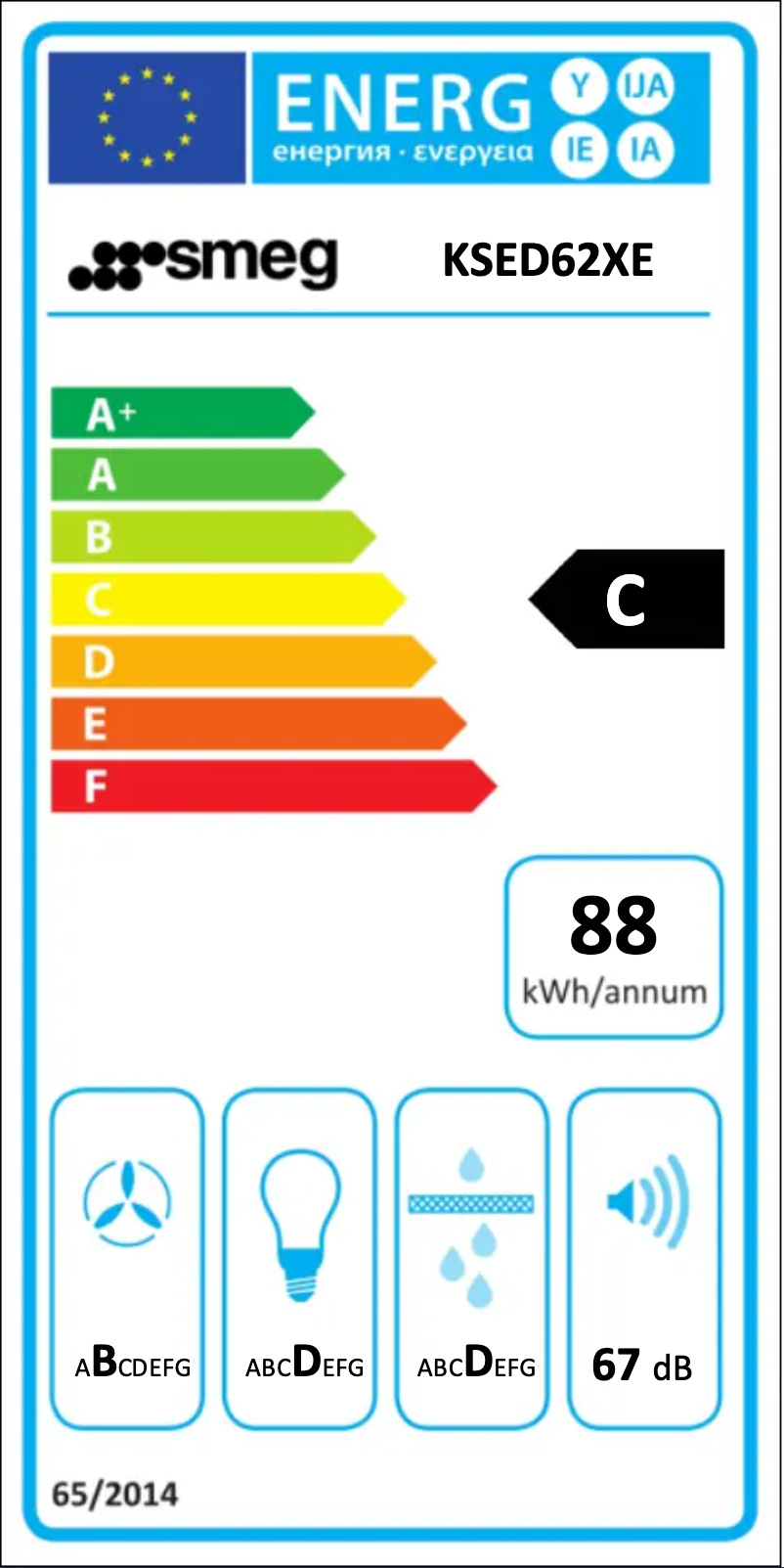 Imagen de la primera página del manual del dispositivo KSED62XE