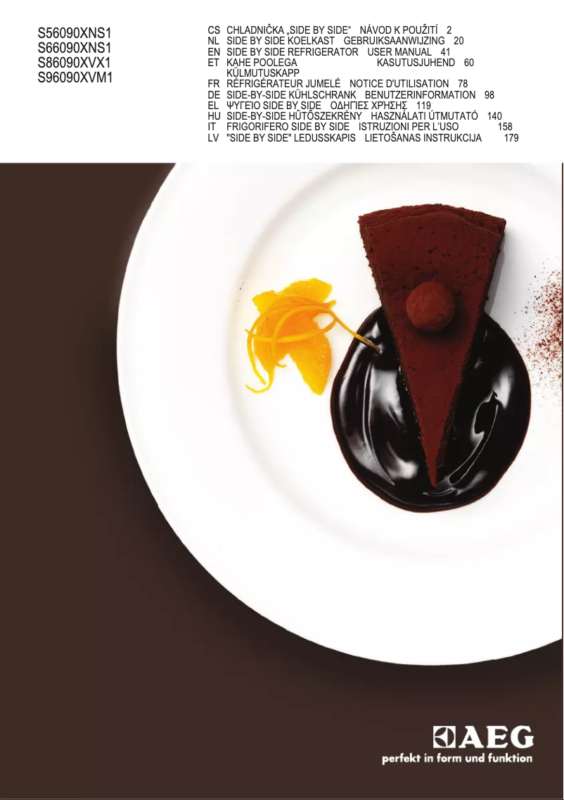 Imagen de la primera página del manual del dispositivo S86090XVX1