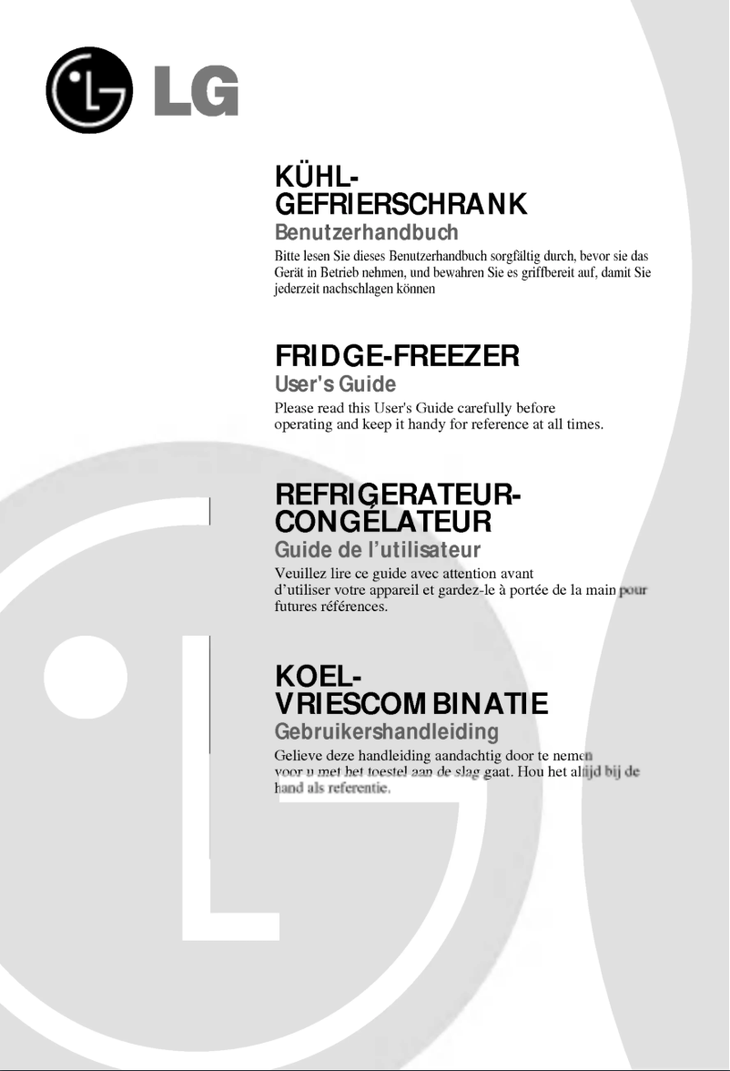 Página nº 1 - Manual de usuario LG GR-419BUQA